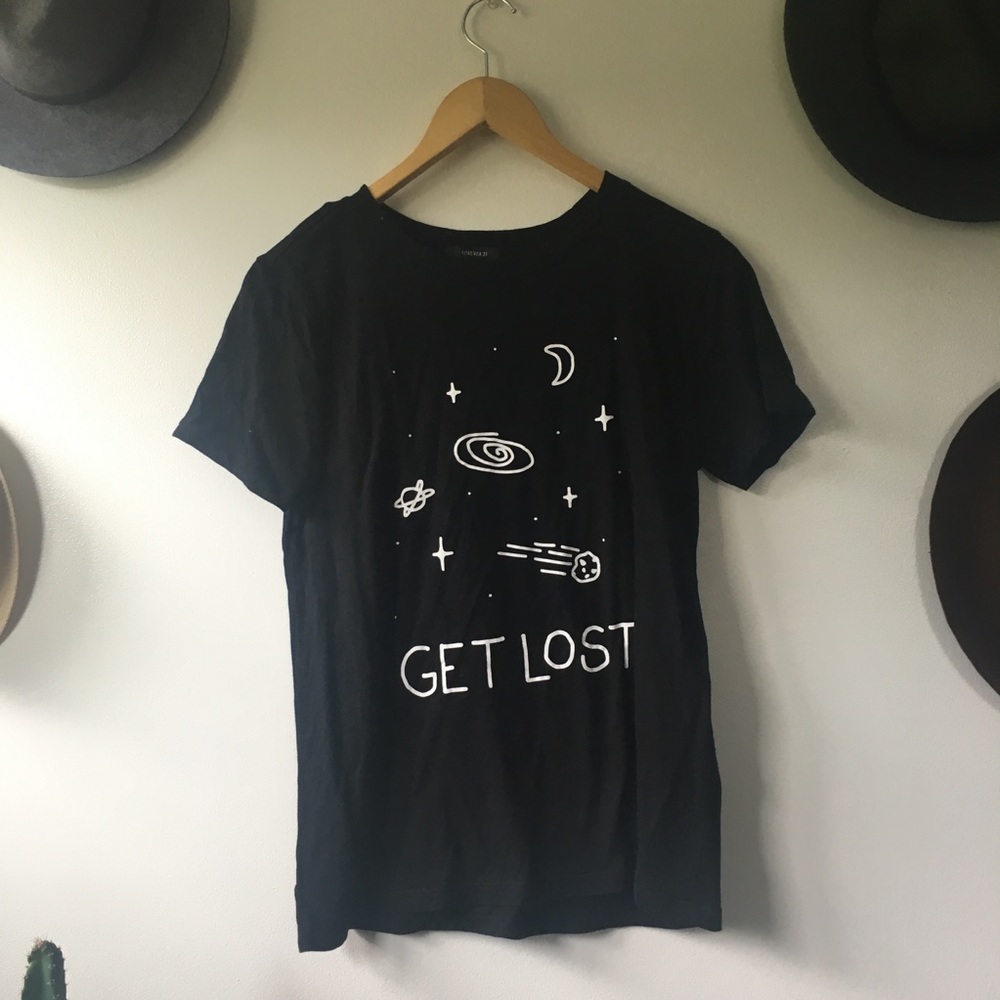 Forever 21 Get Lost T-Shirt